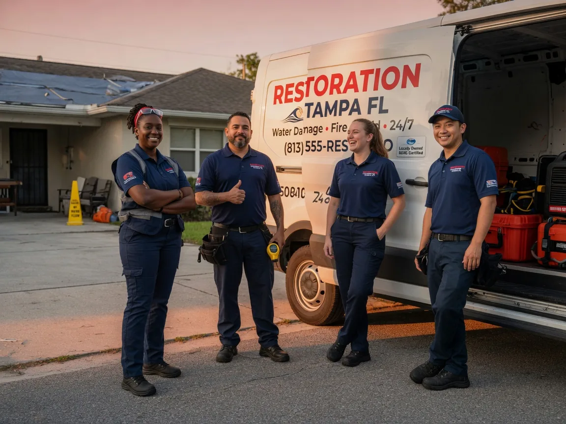 Water Damage Restoration company in Aubrey, AR